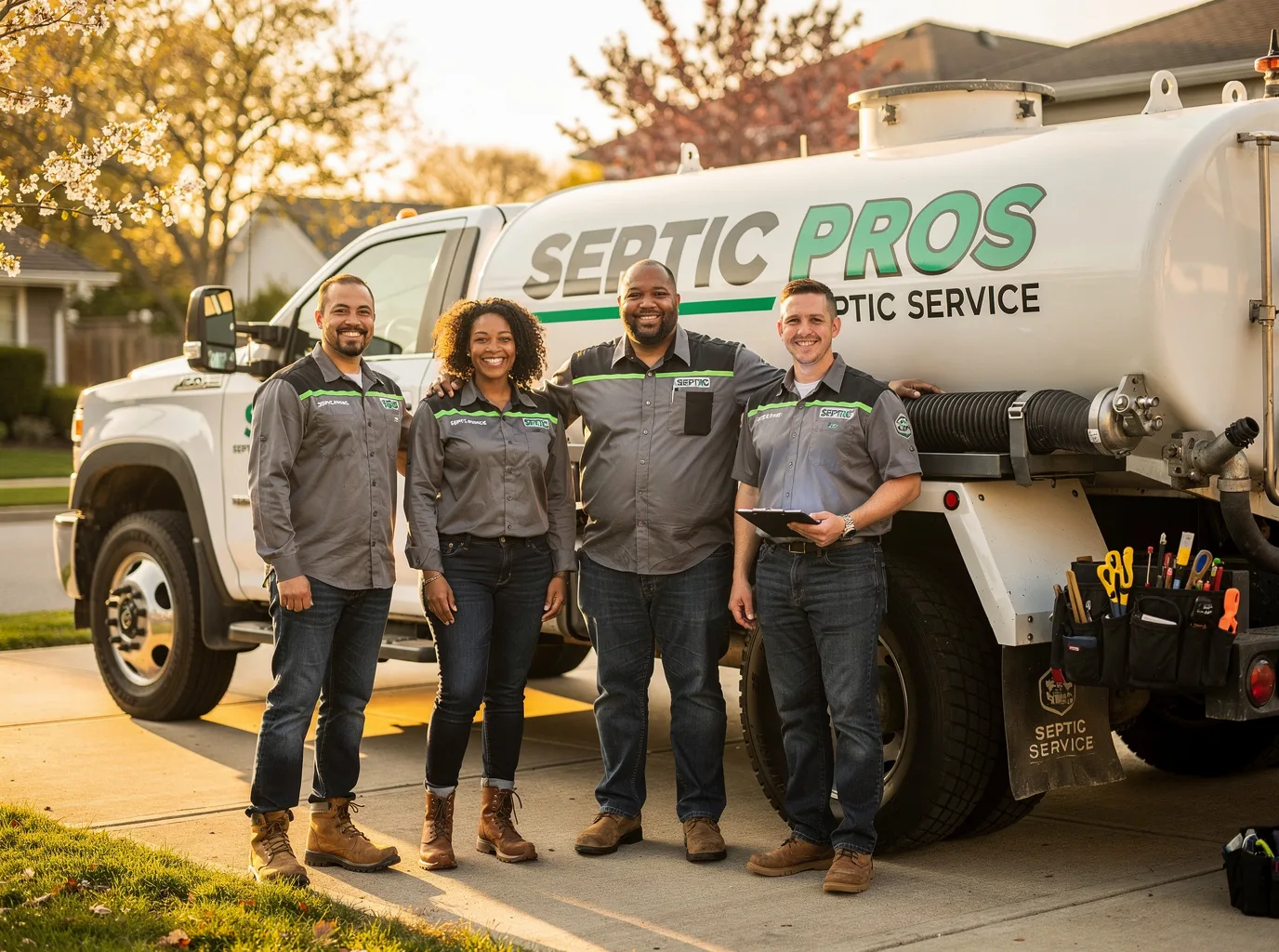 Septic Tank Pumping company in Rome, MS
