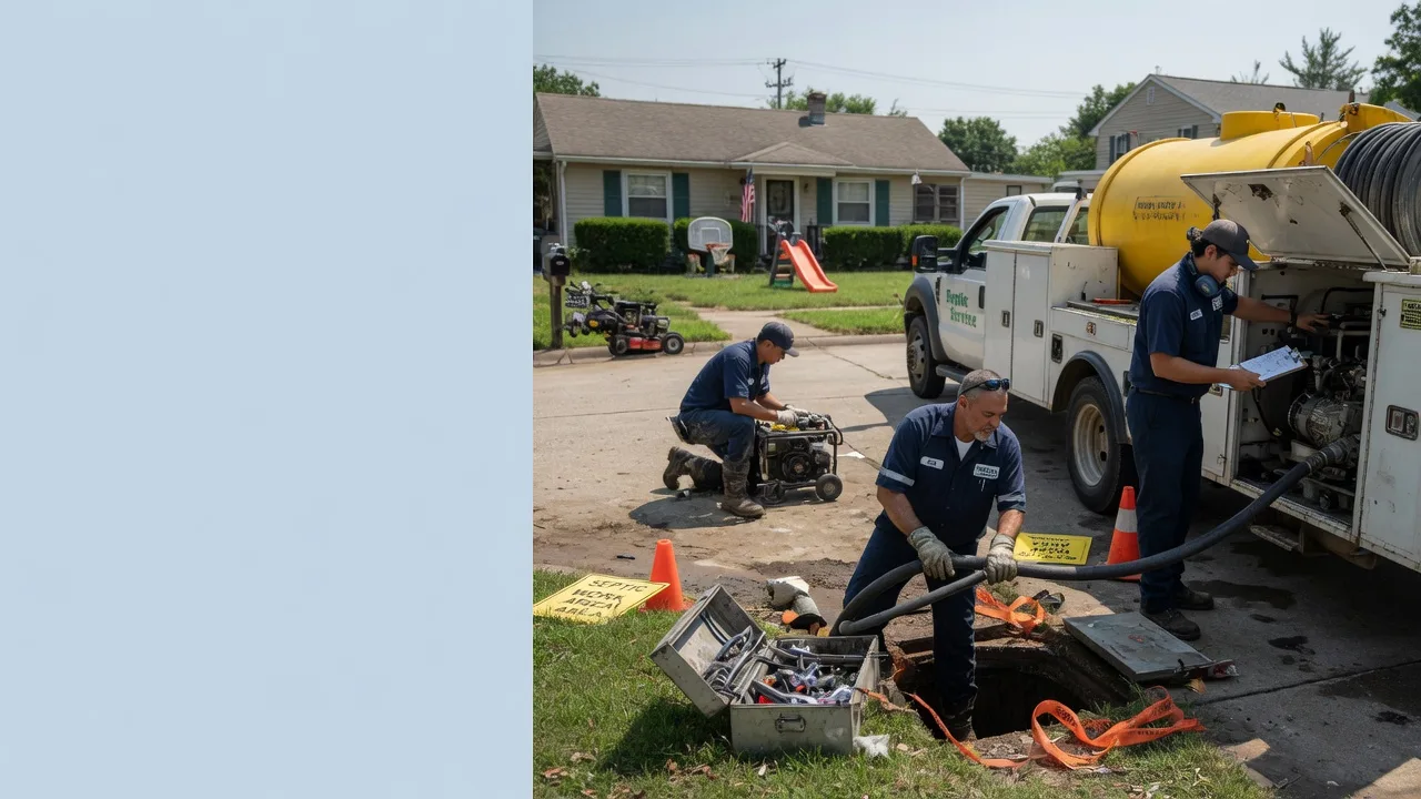Septic Tank Pumping in Rome, MS near me